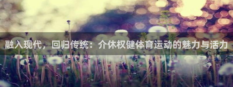 融入现代，回归传统：介休权健体育运动的魅力与活力